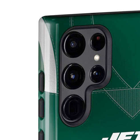 NFL New York Jets Team Jersey Galaxy S22 Ultra Pro Case