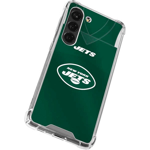 NFL New York Jets Team Jersey Galaxy S23 Clear Case