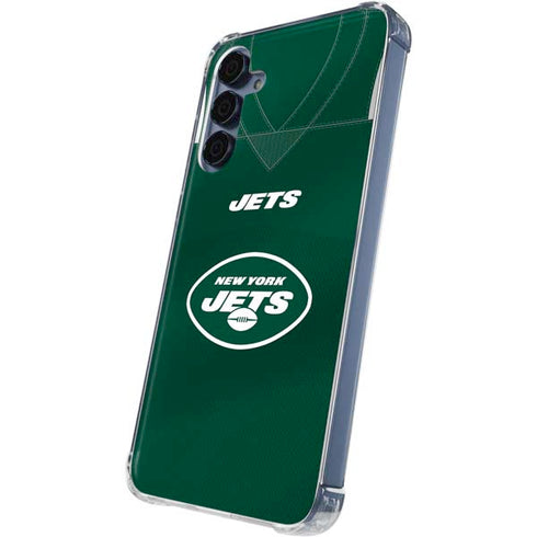NFL New York Jets Team Jersey Galaxy S24 Clear Case