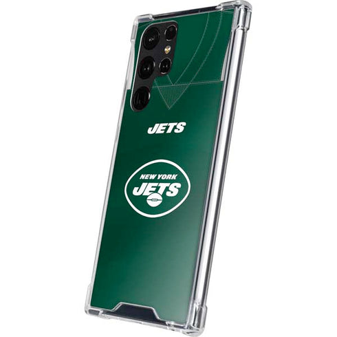 NFL New York Jets Team Jersey Galaxy S24 Ultra Clear Case