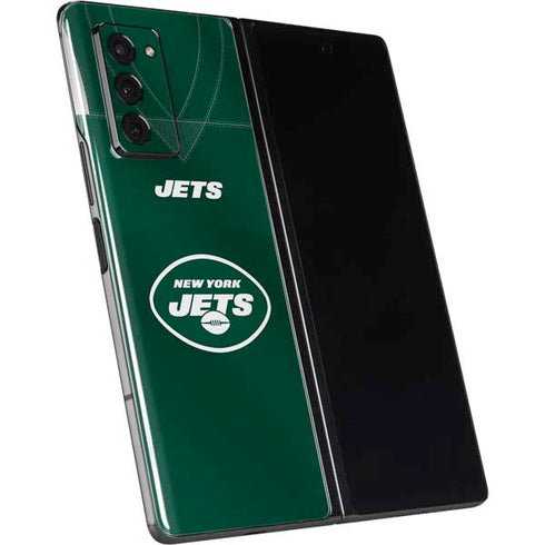 NFL New York Jets Team Jersey Galaxy Z Fold2 5G Skin
