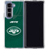 NFL New York Jets Team Jersey Galaxy Z Fold5 5G Clear Case