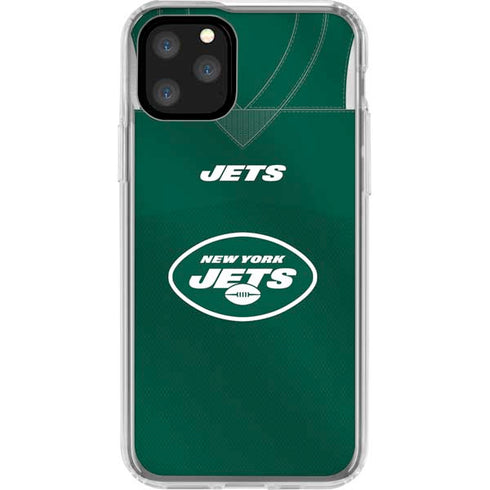 NFL New York Jets Team Jersey iPhone 11 Pro Clear Case