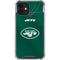 NFL New York Jets Team Jersey iPhone 12 Clear Case