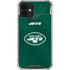 NFL New York Jets Team Jersey iPhone 12 Clear Case