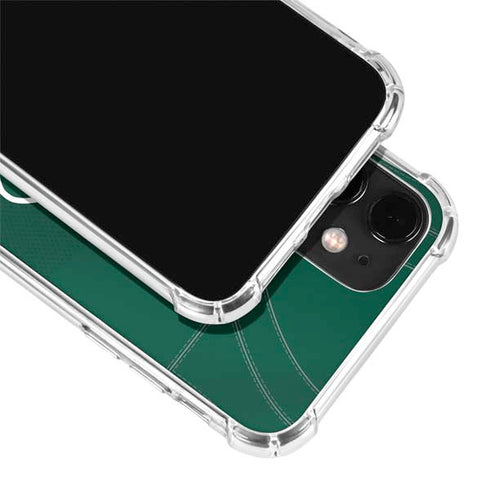 NFL New York Jets Team Jersey iPhone 12 Mini Clear Case
