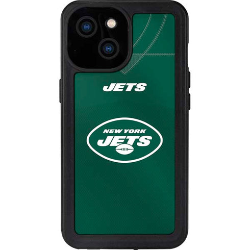 NFL New York Jets Team Jersey iPhone 13 Mini Waterproof Case