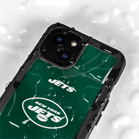 NFL New York Jets Team Jersey iPhone 13 Mini Waterproof Case