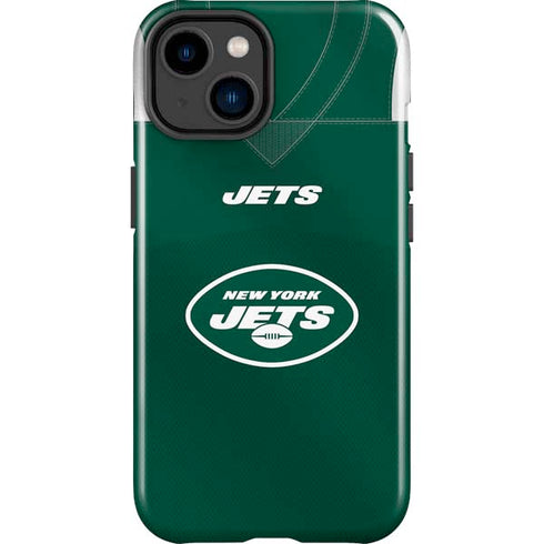 NFL New York Jets Team Jersey iPhone 15 Plus Impact Case