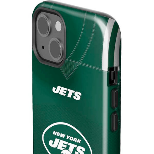 NFL New York Jets Team Jersey iPhone 15 Plus Impact Case
