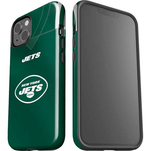 NFL New York Jets Team Jersey iPhone 15 Plus Impact Case