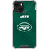 NFL New York Jets Team Jersey iPhone 14 Plus Clear Case