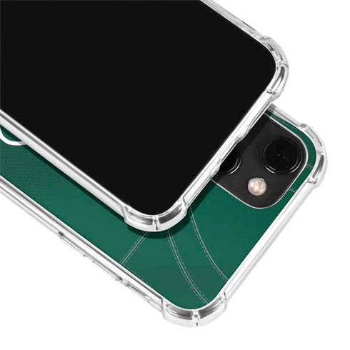 NFL New York Jets Team Jersey iPhone 14 Plus Clear Case