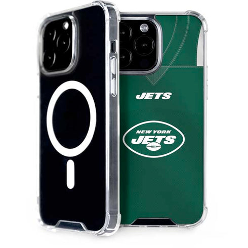 NFL New York Jets Team Jersey iPhone 15 Pro Max MagSafe Case