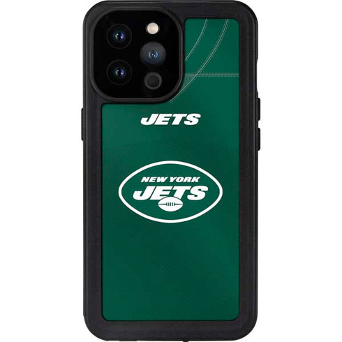 NFL New York Jets Team Jersey iPhone 14 Pro Max Waterproof Case