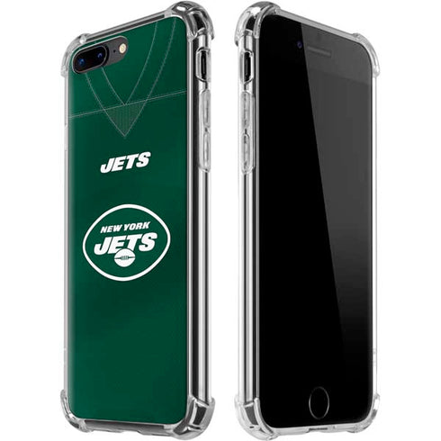NFL New York Jets Team Jersey iPhone 7/8 Plus Clear Case