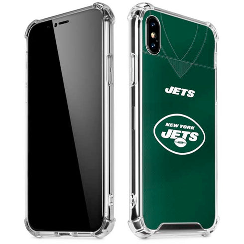 NFL New York Jets Team Jersey iPhone XS Max Clear Case