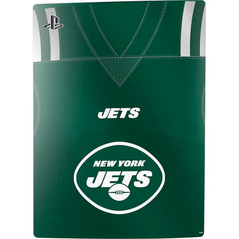 NFL New York Jets Team Jersey PS5 Console Skin