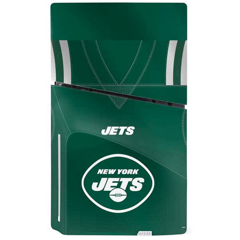NFL New York Jets Team Jersey PS5 Slim Disk Console Skin