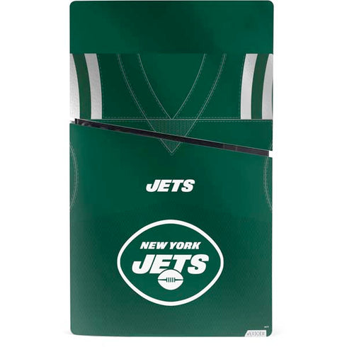 NFL New York Jets Team Jersey PS5 Slim Digital Edition Console Skin