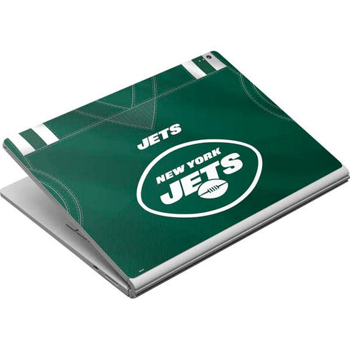 NFL New York Jets Team Jersey Surface Book Skin