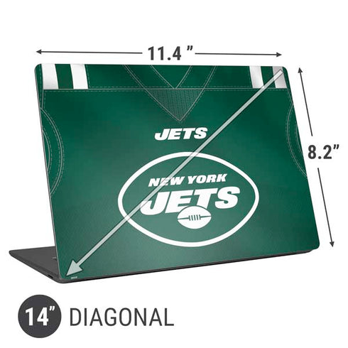 NFL New York Jets Team Jersey Universal Laptop 14in (11.4 x 8.2in) Skin