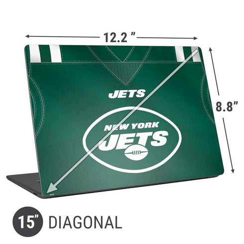 NFL New York Jets Team Jersey Universal Laptop 15in (12.2 x 8.8in) Skin