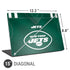 NFL New York Jets Team Jersey Universal Laptop 15in (12.2 x 8.8in) Skin