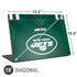 NFL New York Jets Team Jersey Universal Laptop 18in (14.6 x 10.6in) Skin