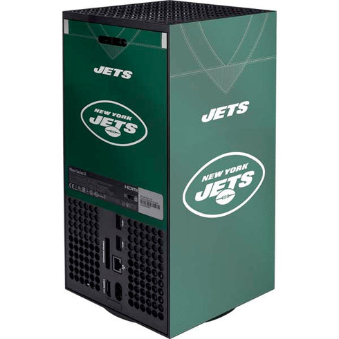 NFL New York Jets Team Jersey Xbox Series X Console Skin