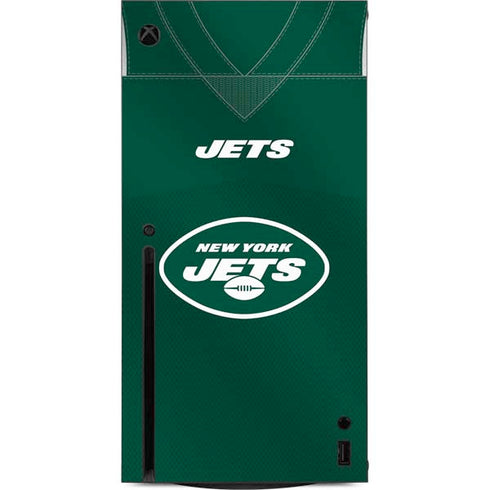 NFL New York Jets Team Jersey Xbox Series X Console Skin