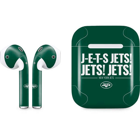 NFL New York Jets Team Motto Apple AirPods Skin