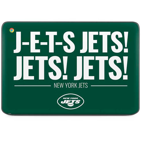 NFL New York Jets Team Motto HP Chromebook Skin