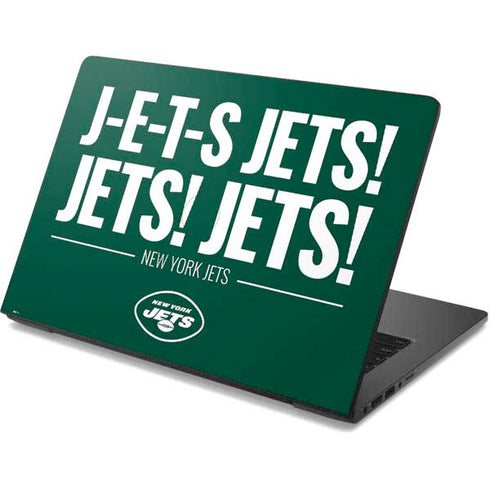 NFL New York Jets Team Motto Dell Chromebook Skin