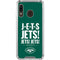 NFL New York Jets Team Motto Galaxy A30 Clear Case