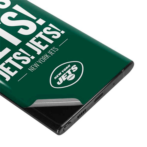 NFL New York Jets Team Motto Galaxy Note 10 Skin