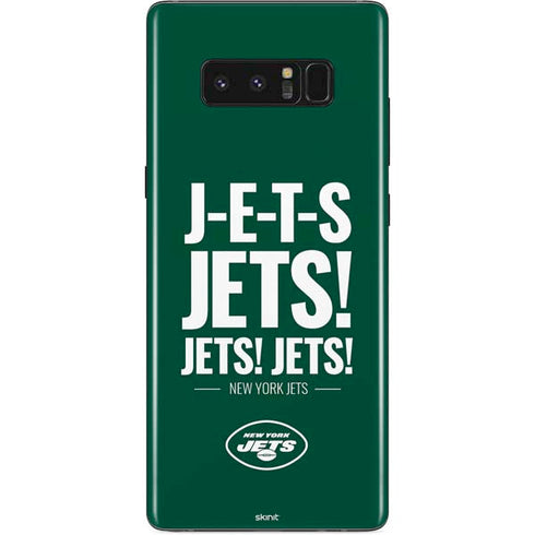 NFL New York Jets Team Motto Galaxy Note 8 Skin