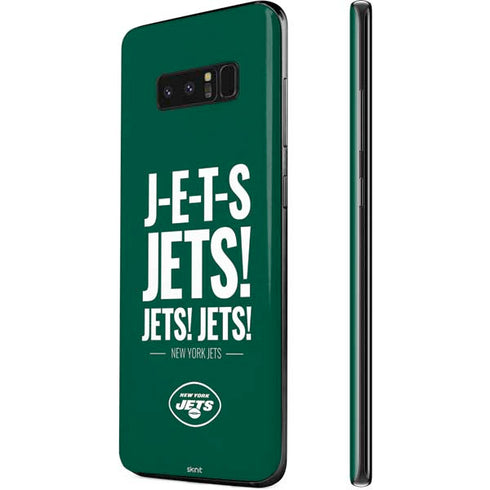 NFL New York Jets Team Motto Galaxy Note 8 Skin