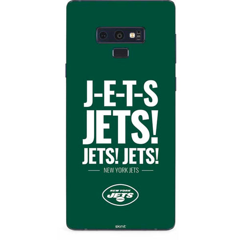 NFL New York Jets Team Motto Galaxy Note 9 Skin