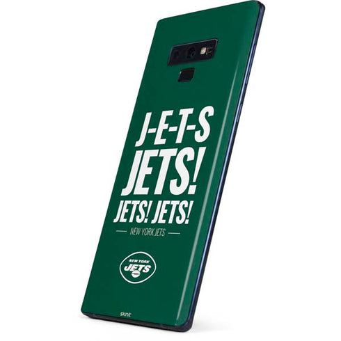 NFL New York Jets Team Motto Galaxy Note 9 Skin