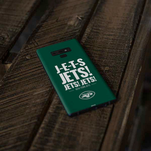 NFL New York Jets Team Motto Galaxy Note 9 Skin