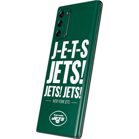 NFL New York Jets Team Motto Galaxy Note20 5G Skin