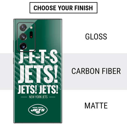 NFL New York Jets Team Motto Galaxy Note20 Ultra 5G Skin