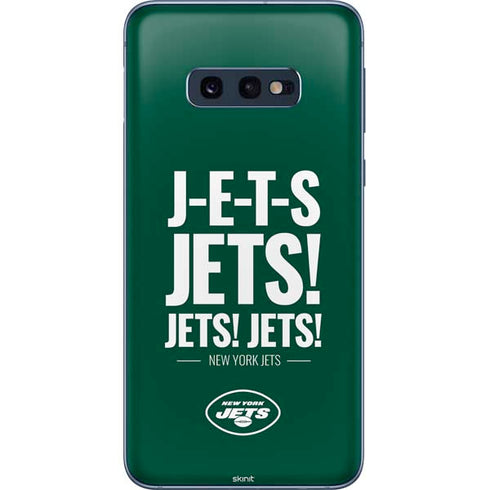 NFL New York Jets Team Motto Galaxy S10e Skin