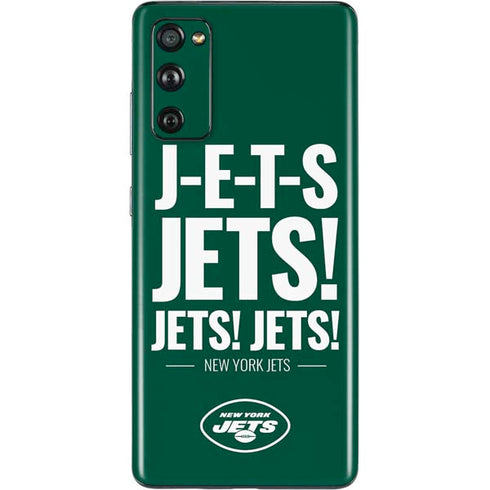 NFL New York Jets Team Motto Galaxy S20 Fan Edition Skin