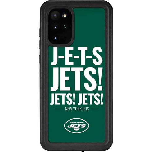NFL New York Jets Team Motto Galaxy S20 Plus Waterproof Case