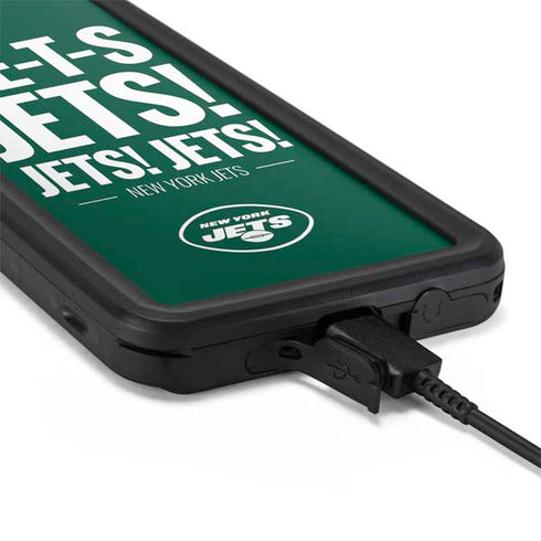 NFL New York Jets Team Motto Galaxy S20 Plus Waterproof Case