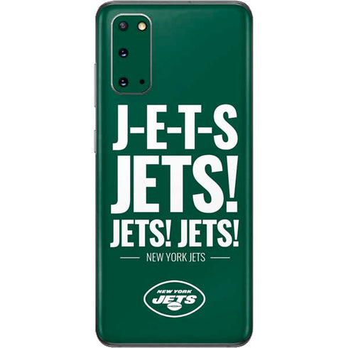NFL New York Jets Team Motto Galaxy S20 Skin