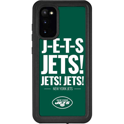 NFL New York Jets Team Motto Galaxy S20 Waterproof Case