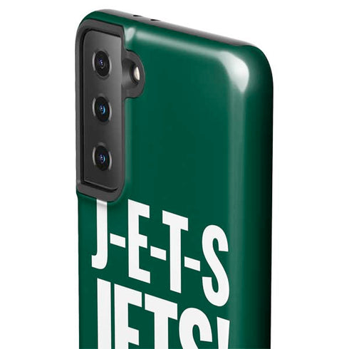 NFL New York Jets Team Motto Galaxy S21 FE Pro Case